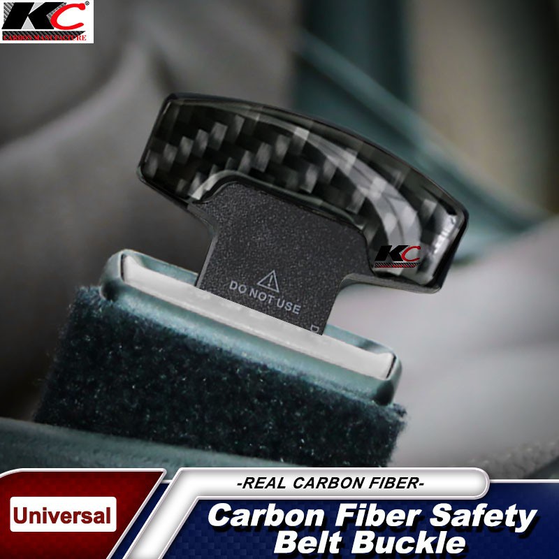 Safety Belt Buckles Real Carbon Fiber Car Seat Alarm Canceler Stopper Plug Buckle  Seat Belt Clip Car Safety Belt Extender - China Safety Belt Buckles, Car Seat  Belt Buckle